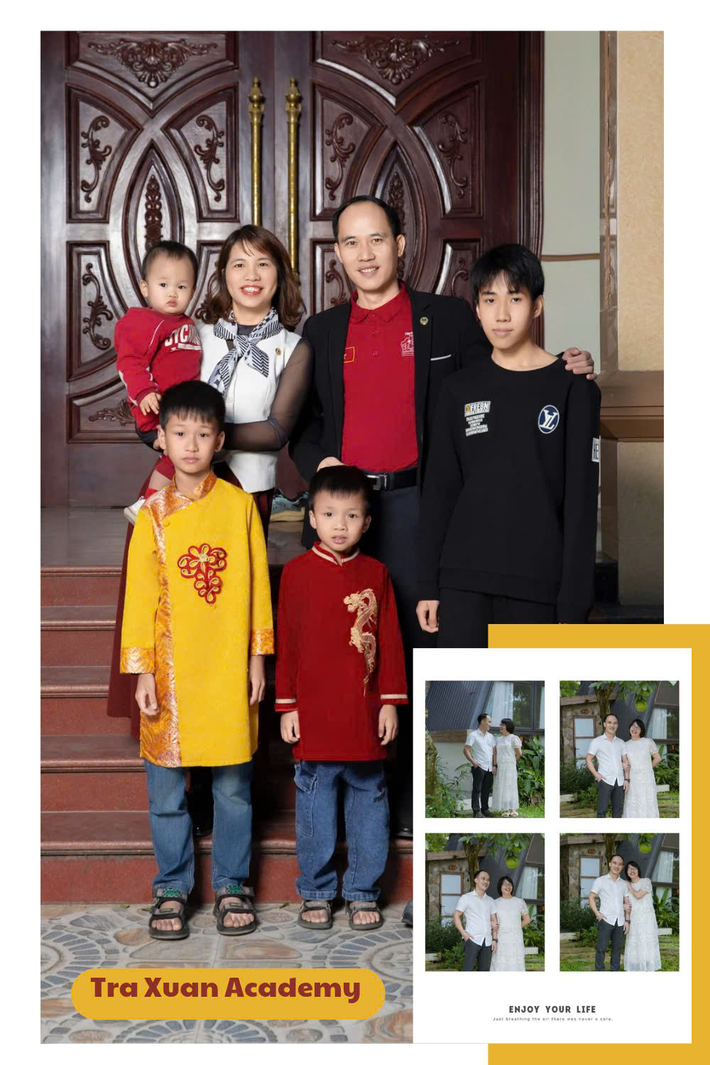Đào Văn Xuân và gia đình - Tra Xuan Academy